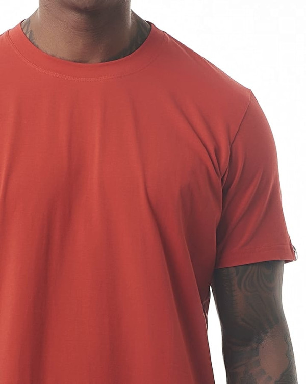 Camiseta Classic Masculina Confort Touch Vermelho Knulu