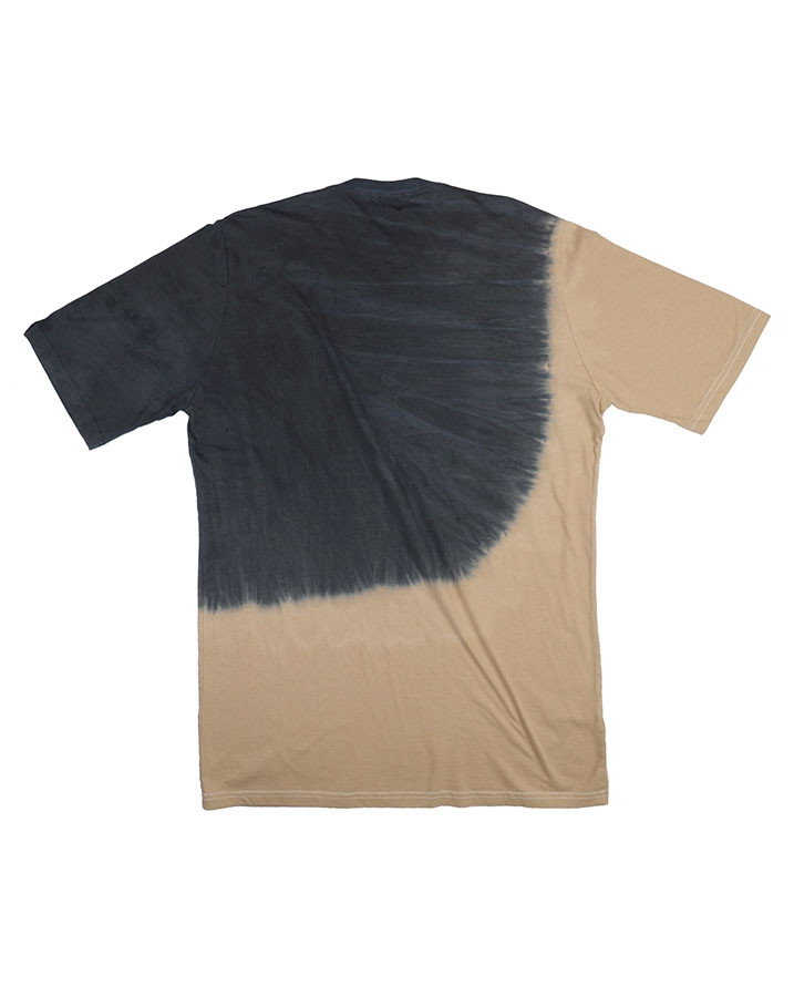 Camiseta Classic Tie-Dye Black Wash Bege Knulu